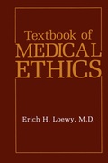 Cover: Textbook of Medical Ethics - Plenum Publishing Co.,N.Y.