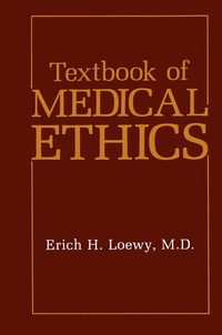 Enlarge image Cover: Textbook of Medical Ethics - Springer