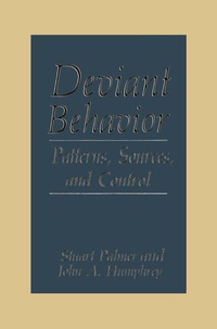 Enlarge image Cover: Deviant Behavior - Kluwer Academic/Plenum Publishers