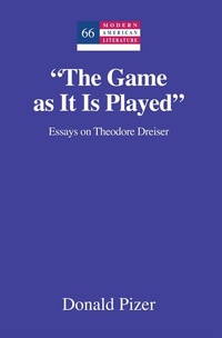 Enlarge image Cover: "The Game as It Is Played" - Peter Lang Verlag