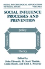 Cover: Social Influence Processes and Prevention - Plenum Publishing Co.,N.Y.