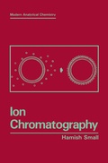 Cover: Ion Chromatography - Springer