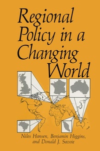 Enlarge image Cover: Regional Policy in a Changing World - Plenum Publishing Co.,N.Y.