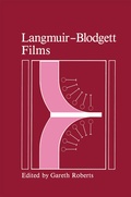 Cover: Langmuir-Blodgett Films - Plenum Publishing Co.,N.Y.