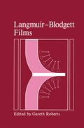 Cover: Langmuir-Blodgett Films - Springer
