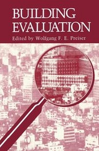 Enlarge image Cover: Building Evaluation - Springer