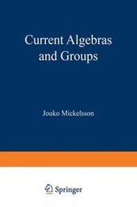 Enlarge image Cover: Current Algebras and Groups - Kluwer Academic / Plenum Publishers