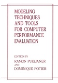 Cover: Modeling Techniques and Tools for Computer Performance Evaluation - Springer