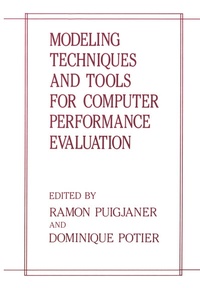 Enlarge image Cover: Modeling Techniques and Tools for Computer Performance Evaluation - Springer