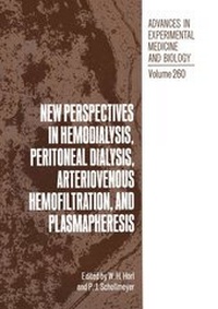 Abbildung von: New Perspectives in Hemodialysis, Peritoneal Dialysis, Arteriovenous Hemofiltration, and Plasmapheresis - Kluwer Academic/Plenum Publishers