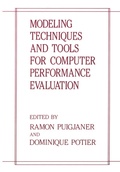 Cover: Modeling Techniques and Tools for Computer Performance Evaluation - Springer