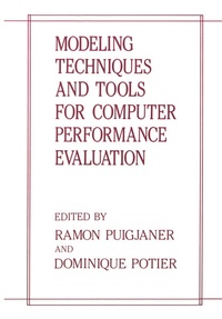 Enlarge image Cover: Modeling Techniques and Tools for Computer Performance Evaluation - Springer
