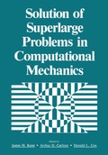 Cover: Solution of Superlarge Problems in Computational Mechanics - Springer