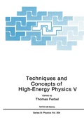Cover: Techniques and Concepts of High-Energy Physics V - Springer