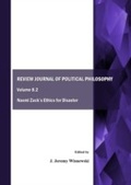 Cover: Review Journal of Political Philosophy Volume 8.2 - Cambridge Scholars Publishing