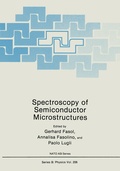 Cover: Spectroscopy of Semiconductor Microstructures - Springer