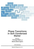 Cover: Phase Transitions in Soft Condensed Matter - Kluwer Academic / Plenum Publishers