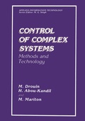 Cover: Control of Complex Systems - Plenum Publishing Co.,N.Y.