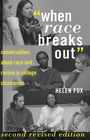 Cover: "When Race Breaks Out" - Peter Lang Verlag