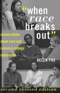 Cover: "When Race Breaks Out" - Peter Lang Verlag