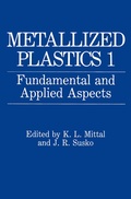 Cover: Metallized Plastics 1 - Springer
