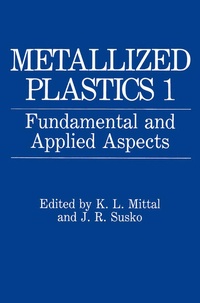 Enlarge image Cover: Metallized Plastics 1 - Springer