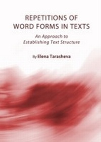 Abbildung von: Repetitions of Word Forms in Texts - Cambridge Scholars Publishing