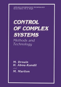 Enlarge image Cover: Control of Complex Systems - Springer