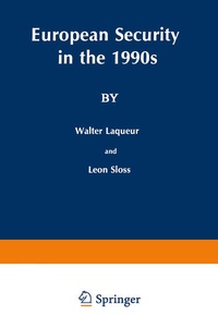 Enlarge image Cover: European Security in the 1990s - Springer