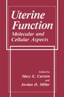 Cover: Uterine Function - Springer