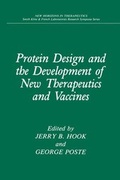 Cover: Protein Design and the Development of New Therapeutics and Vaccines - Kluwer Academic / Plenum Publishers