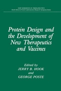 Cover: Protein Design and the Development of New Therapeutics and Vaccines - Springer