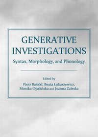 Enlarge image Cover: Generative Investigations - Cambridge Scholars Publishing