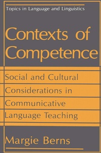 Enlarge image Cover: Contexts of Competence - Springer