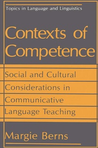Enlarge image Cover: Contexts of Competence - Springer