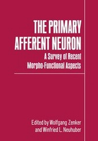 Enlarge image Cover: The Primary Afferent Neuron - Kluwer Academic / Plenum Publishers