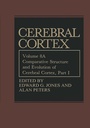 Cover: Comparative Structure and Evolution of Cerebral Cortex, Part I - Plenum Publishing Co.,N.Y.