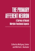 Cover: The Primary Afferent Neuron - Springer