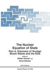 Enlarge image Cover: The Nuclear Equation of State - Kluwer Academic / Plenum Publishers