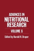 Cover: Advances in Nutritional Research - Kluwer Academic / Plenum Publishers