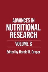 Enlarge image Cover: Advances in Nutritional Research - Kluwer Academic / Plenum Publishers