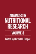 Cover: Advances in Nutritional Research - Springer
