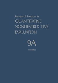 Enlarge image Cover: Review of Progress in Quantitative Nondestructive Evaluation - Kluwer Academic / Plenum Publishers