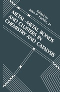 Cover: Metal-Metal Bonds and Clusters in Chemistry and Catalysis - Springer