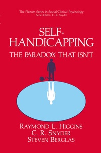 Enlarge image Cover: Self-Handicapping - Plenum Publishing Co.,N.Y.
