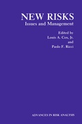 Cover: New Risks: Issues and Management - Springer