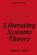 Cover: Liberating Systems Theory - Plenum Publishing Co.,N.Y.