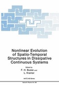 Cover: Nonlinear Evolution of Spatio-Temporal Structures in Dissipative Continuous Systems - Kluwer Academic / Plenum Publishers
