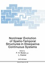 Cover: Nonlinear Evolution of Spatio-Temporal Structures in Dissipative Continuous Systems - Springer