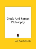 Bild: Greek And Roman Philosophy - Kessinger Publishing Co